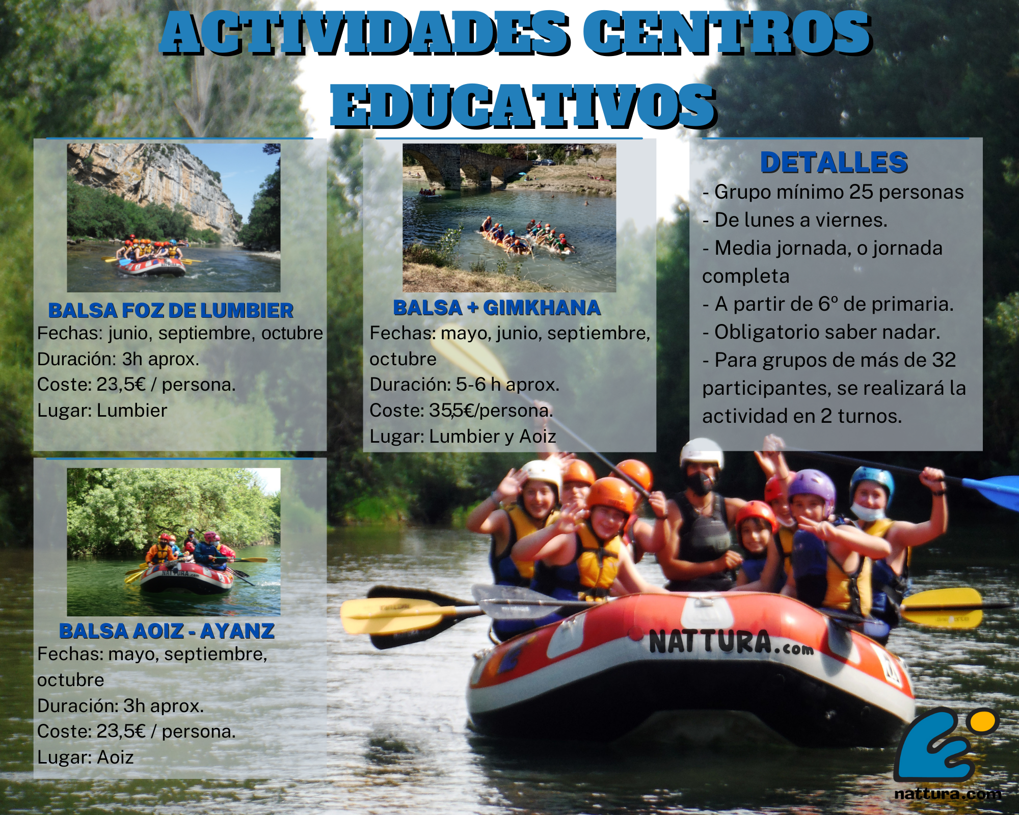 Actividades centros educativos 2025